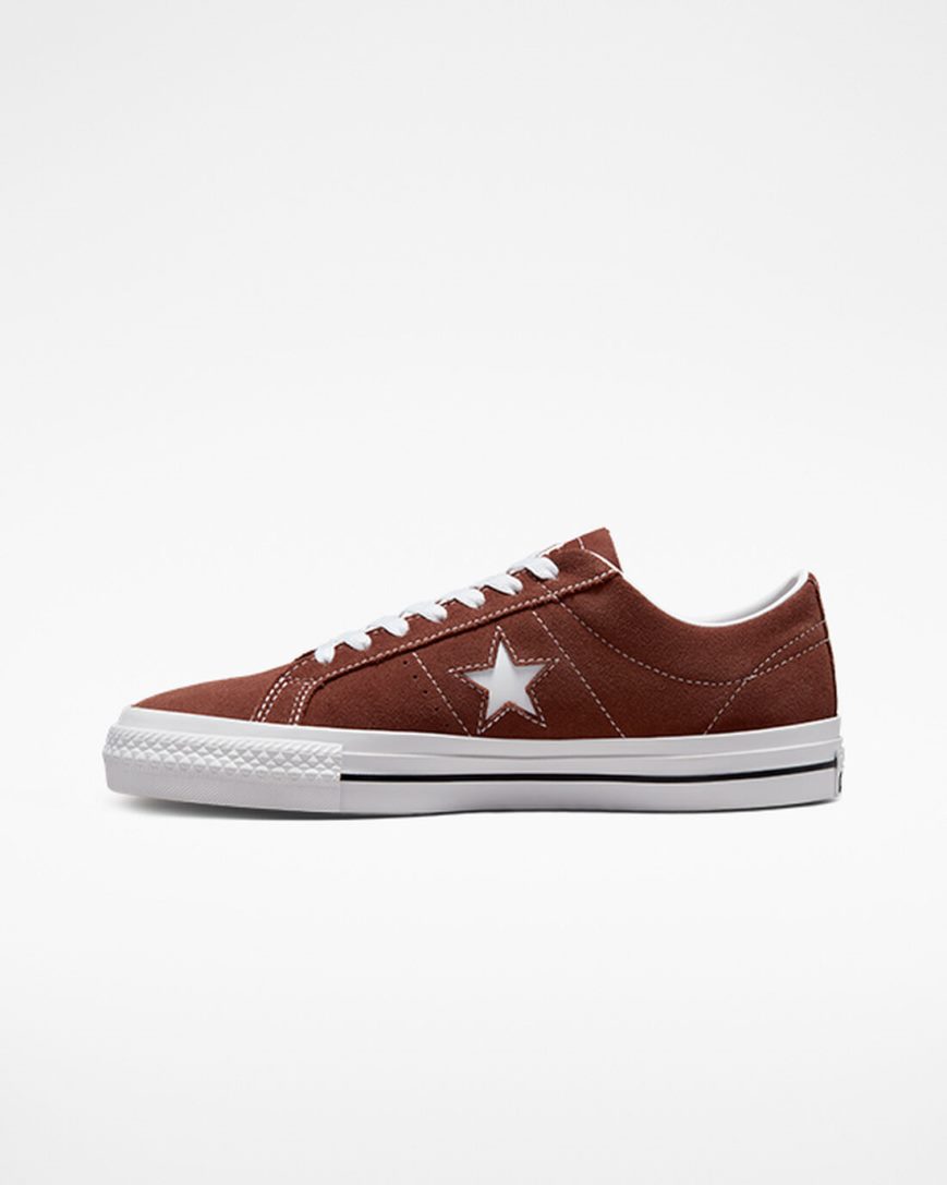 Skate Topanky Converse One Star Pro Damske Červené Biele Čierne | SK H11K5I9